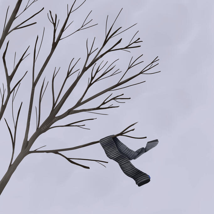 The lost scarf